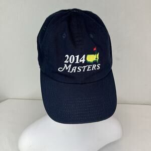American Needle 2014 Masters Navy Blue Baseball Cap, 100% cotton, casual, golf